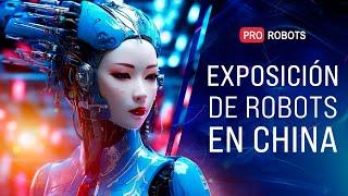 Innovaciones en Robótica: Exhibiciones Impresionantes en WRC 2024 | Exposición de Robots en China