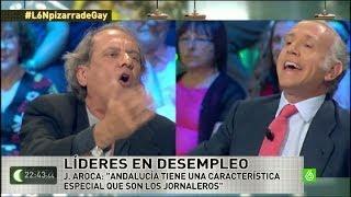 laSexta Noche - Tensión en el plató entre Javier Aroca y Eduardo Inda