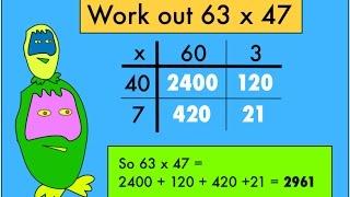 Adam Up Maths - Grid Method Multiplication