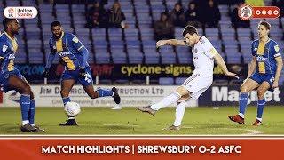  MATCH HIGHLIGHTS | Shrewsbury Town 0-2 Accrington Stanley