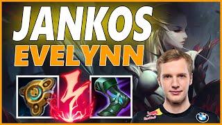 JANKOS EVELYNN JUNGLE GAMEPLAYSEASON 11 LEAGUE OF LEGENDS