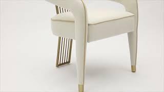 Corralis Linen Dining Chair from TOV Furniture