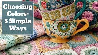 How to Choose Colors for Crochet Projects