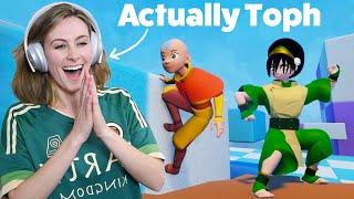 Toph & Sokka React To Fan-Made Avatar The Last Airbender Game