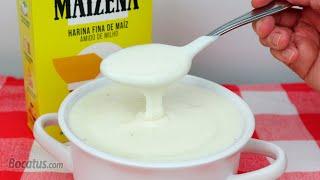 Bechamel with Cornstarch, quick and lump-free