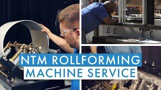 How do I Get Service on My New Tech Machinery Rollformer?