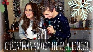 CHRISTMAS SMOOTHIE WITH TANYA BURR! | ThatcherJoe