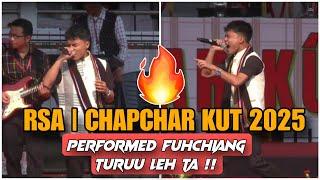 RSA | CHAPCHAR KUT 2025 | Rockstar Fuhchiangtea [ Performed Fuhchiang leh ta  ] ||  Reaction !!