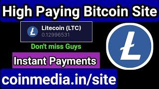 New Litecoin Faucet Site | Free Litecoin Site | High Paying LTC Faucet | Instant Payments 2024