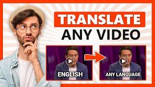 Translate Video Into Any Language With AI | Heygen Video Translate | AI Video Dubbing