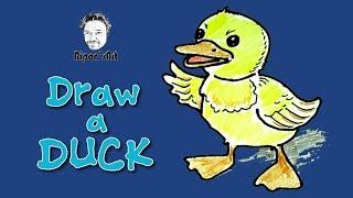 How to draw a DUCK easy| Ripon's art