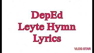 DepEd Leyte Hymn Lyrics