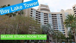 Bay Lake Tower Deluxe Studio Room Tour | Lake View with Theme Park  | AMAZING View for LOW PRICE