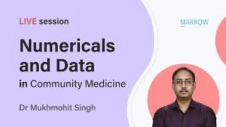 Numericals and Data in Community Medicine with Dr. Mukhmohit Singh