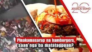 Pinakamasarap na hamburgers, saan nga ba matatagpuan? | Kapuso Mo, Jessica Soho