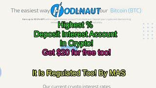 Hodlnaut App Review | Money In More Money Out?! | Free $20 Too!