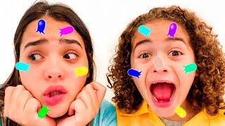 RYAN FINGE SER CIENTISTA E ACHA ESPINHAS NA LORRAYNE - Kids Pretend Play Scientist With Toys - 3