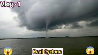 Vlog-1। Real cyclone seen by sujon. Going to Gurte, I saw the cyclone with my own eyes REAL MAN