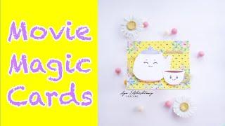 Crafting Movie Magic: Beauty and the Beast & Ratatouille Inspired Cards Tutorial!