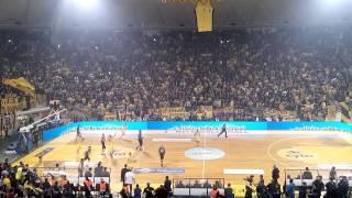 Άρης παοκ 01/02/15 κάρφωμα και τέλος