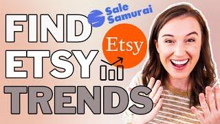 Etsy Niche Research step by step with Sale Samurai  (How to find Etsy trends)