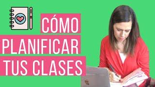 LA PLANIFICACIÓN DE CLASES - ideas para formadores 