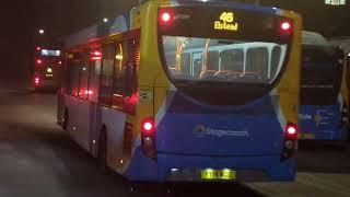 Here is the new livery Stagecoach bus 37291 on the number 46 in Guildford Thursday 7 November 2024