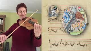 La Septime Estampie Real - medieval fiddle/vielle - by Kathryn Wheeler