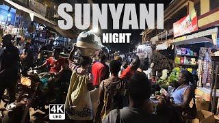 Sunyani Walk Tour E28 Market Night life in the Bono Region of Ghana 4K