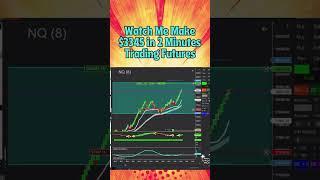 Watch Me Make $3345 In Just 2 Minutes Trading NQ Futures #shorts