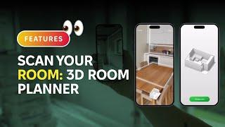 SCAN YOUR ROOM: 3D scanner for your future interior design project! VR HOUSE TOUR