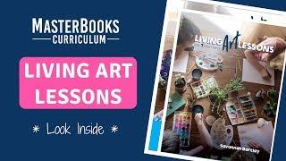  Living Art Lessons // Master Books Homeschool Curriculum