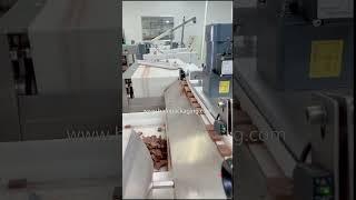 Упаковка шоколада во флоу пак, ГОРИЗОНТАЛЬНЫЙ УПАКОВОЧНЫЙ АВТОМАТ,ГОРИЗОНТАЛЬНАЯ УПАКОВОЧНАЯ МАШИНА