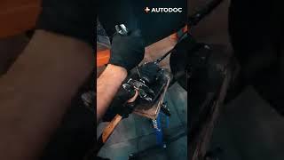 Tips on how to push the caliper piston in without special tools | AUTODOC #shorts