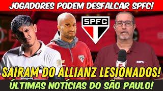 URGENTE! | LUCAS E ALAN FRANCO SOFREM LESÕES E COMPLICA MAIS AINDA | JOGADORES SERÃO REAVALIADOS