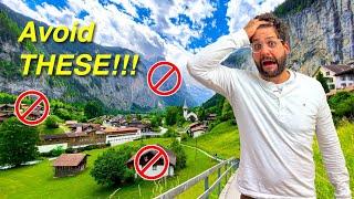 10 Reisefehler, die Sie in der Schweiz vermeiden sollten  | Der Insider-Guide eines Einheimischen!