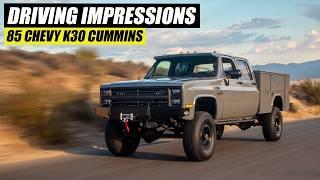 Chevy K30 Cummins Swapped Driving Impressions