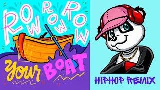 Row Row Row Your Boat Rap Remix (Lyric Video) | Pj Panda | HipHop Nursery Rhymes | Clean HipHop