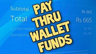 How to Buy Games & Add-ons with a Wallet Funds in PlayStation | How to Use Wallet funds in Ps4