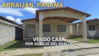 $105mil* VENDO CASA a MENOR PRECIO del Avalúo  BRISAS DEL GOLF - ARRAIJÁN - PANAMÁ +507 68549829