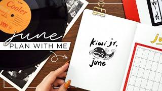 June Bullet Journal Set Up | Husband's BuJo Plan With Me!