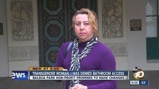 Transgender woman denied bathroom access inside Balboa Park