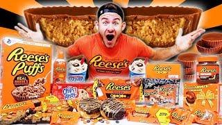 THE REESES OVERLOAD CHALLENGE! (18,000+ CALORIES)