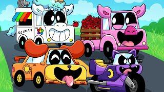 SMILING CRITTERS, but they're CARS?! Poppy Playtime 3 Animation