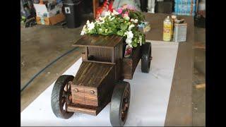 Unique DIY Flowers to Truck Planter