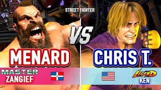 SF6  MENARD (Zangief) vs CHRIS TATARIAN (Ken)  Street Fighter 6 High Level Gameplay