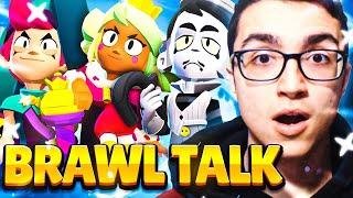 REACCIONANDO a la MEJOR BRAWL TALK del AÑO (3 NUEVOS BRAWLERS)