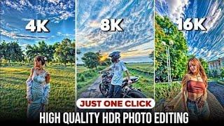 Instagram Trending 32k Photo Editing Full tutorial | PicsArt Photo Editing | Just One Click 32K Edit