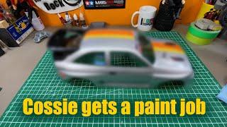 TT-02 Rally Kamtec Ford Cosworth body Paint and livery -HOW TO *NO MUSIC*