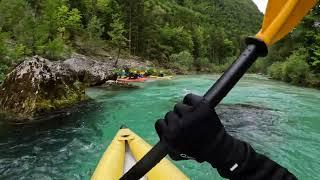 Soča river kayaking